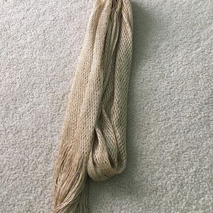 gold scarf